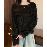 フェザーフリンジボリュームニットトップス トップス ニット | kirakiraShop | 詳細画像2