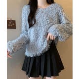 フェザーフリンジボリュームニットトップス トップス ニット | kirakiraShop | 詳細画像19