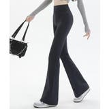 ハイウエストレギンスパンツ ボトムス フレアパンツ | kirakiraShop  | 詳細画像9 