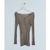 ダメージスリムニットカーディガン トップス カーディガン | kirakiraShop  | 詳細画像20 