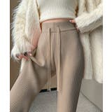 裾フリンジリブパンツ ボトムス フレアパンツ | kirakiraShop  | 詳細画像11 