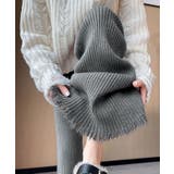 裾フリンジリブパンツ ボトムス フレアパンツ | kirakiraShop  | 詳細画像13 