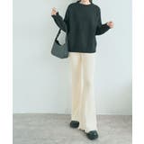 裾フリンジリブパンツ ボトムス フレアパンツ | kirakiraShop  | 詳細画像8 