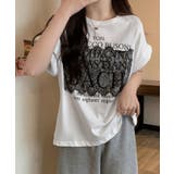 フロントレースロゴデザインTシャツ トップス ロゴ | kirakiraShop  | 詳細画像8 