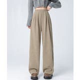 裏起毛コーデュロイフロントスリットパンツ 4サイズ ボトムス | kirakiraShop  | 詳細画像7 