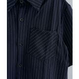 ユニセックスストライプシャツ ワンサイズ トップス | kirakiraShop  | 詳細画像13 