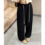 裏起毛ワイドスウェットパンツ ボトムス ワークパンツ | kirakiraShop  | 詳細画像2 
