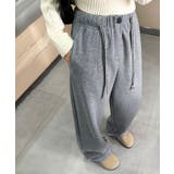 裏起毛ワイドスウェットパンツ ボトムス ワークパンツ | kirakiraShop  | 詳細画像5 