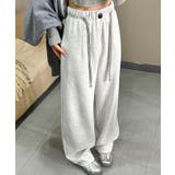 裏起毛ワイドスウェットパンツ ボトムス ワークパンツ | kirakiraShop  | 詳細画像8 