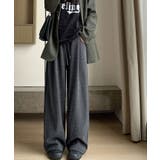 裏起毛セミワイドリブパンツ 4サイズ ボトムス | kirakiraShop  | 詳細画像12 