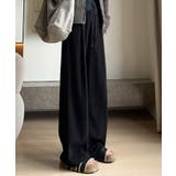 裏起毛セミワイドリブパンツ 4サイズ ボトムス | kirakiraShop  | 詳細画像3 