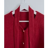 リボンタイVネックカーディガン トップス カーディガン | kirakiraShop  | 詳細画像8 