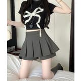 バックリボンプリーツスカートパンツ 3サイズ ボトムス | kirakiraShop | 詳細画像12
