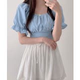 バックリボンショート丈トップス トップス サマー | kirakiraShop  | 詳細画像6 