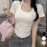 ホルターネックTシャツ トップス フィット | kirakiraShop | 詳細画像1
