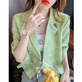 マドラスチェック柄シャツジャケット 2サイズ トップス | kirakiraShop | 詳細画像12