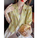 マドラスチェック柄シャツジャケット 2サイズ トップス | kirakiraShop | 詳細画像17