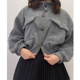 スタンドカラーショート丈ブルゾン アウター ジャケット | kirakiraShop | 詳細画像12