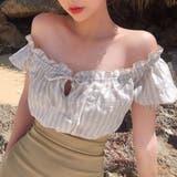 ベージュ | 【SHOPLIST限定】総柄オフショルワンピース 3サイズ 水着体型カバー | kirakiraShop 