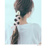 シアーリボン&メタルポニーフック ヘアアクセサリー タイトポニー | kirakiraShop | 詳細画像11