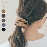 エコレザーシュシュ 小物 ヘアアクセサリー | kirakiraShop  | 詳細画像1 
