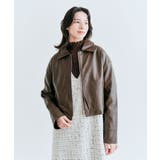 フェイクレザージップジャケット アウター 羽織り | kirakiraShop | 詳細画像14