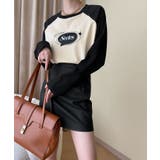 ラグランスリーブプリントプルオーバー トップス カットソー | kirakiraShop | 詳細画像10