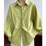 【SHOPLIST限定】ボリュームスリーブ襟付きブラウス トップス ブラウス | kirakiraShop  | 詳細画像21 