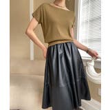 ボートネック半袖ニットソー トップス サマーニット | kirakiraShop | 詳細画像31