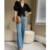 【SHOPLIST限定】ボリュームスリーブVネックカーディガン トップス カーデ… | kirakiraShop  | 詳細画像12 