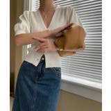 【SHOPLIST限定】ボリュームスリーブVネックカーディガン トップス カーデ… | kirakiraShop  | 詳細画像21 