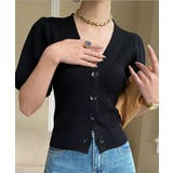 【SHOPLIST限定】ボリュームスリーブVネックカーディガン トップス カーデ… | kirakiraShop  | 詳細画像6 