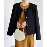 【SHOPLIST限定】ノーカラー金釦ジャケット アウター ノーカラージャケット | kirakiraShop  | 詳細画像10 