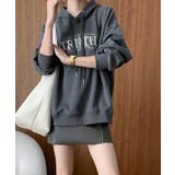 ロゴスウェットフーディーパーカー トップス フードパーカー | kirakiraShop | 詳細画像10