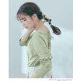バックドロストコットンロンT トップス カットソー | kirakiraShop  | 詳細画像14 