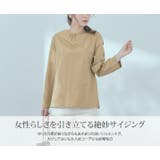 バックドロストコットンロンT トップス カットソー | kirakiraShop  | 詳細画像25 