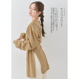 バックドロストチュニックロンT トップス カットソー | kirakiraShop | 詳細画像15