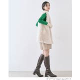 指穴配色リブニット トップス リブニット | kirakiraShop | 詳細画像11
