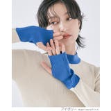 指穴配色リブニット トップス リブニット | kirakiraShop | 詳細画像13