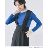 指穴配色リブニット トップス リブニット | kirakiraShop | 詳細画像18