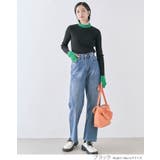指穴配色リブニット トップス リブニット | kirakiraShop | 詳細画像6