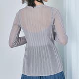 グレー | ランダムリブシアーニット 2タイプ トップス | kirakiraShop 