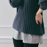 Tシャツレイヤード風付け裾 スリットデザイン付け裾 カットソー | kirakiraShop | 詳細画像20