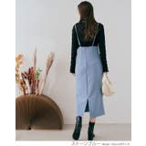 サスペンダーストレートスカート 2サイズ ボトムス | kirakiraShop | 詳細画像18