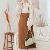 ブラウン | サスペンダーストレートスカート 2サイズ ボトムス | kirakiraShop
