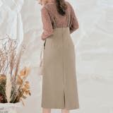 ベージュ | サスペンダーストレートスカート 2サイズ ボトムス | kirakiraShop