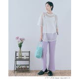 ワッフルカラーフレアパンツ 3サイズ ボトムス | kirakiraShop | 詳細画像26