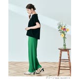 冷涼ランダムリブワイドパンツ 2サイズ ボトムス | kirakiraShop  | 詳細画像13 