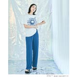 冷涼ランダムリブワイドパンツ 2サイズ ボトムス | kirakiraShop  | 詳細画像16 