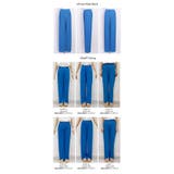 冷涼ランダムリブワイドパンツ 2サイズ ボトムス | kirakiraShop  | 詳細画像19 